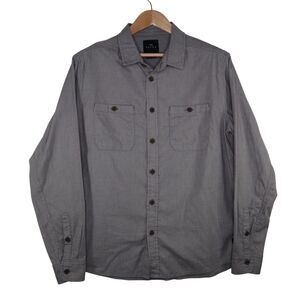 Sitka Gear Shirt Men's Large Gray Ambary Long Sleeve Button Up Outdoor Hunting